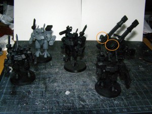 Modular Crisis Suits and Broadside Battle Suit